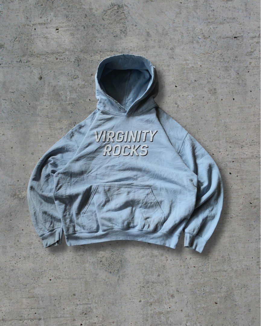 Virginity Rocks Heavy Blend Hoodie (Category: Activewear) located in Imus. Submitted by wwew.shop (Listing ID 1445026957, Image 1). Description: 24 W 25 L.