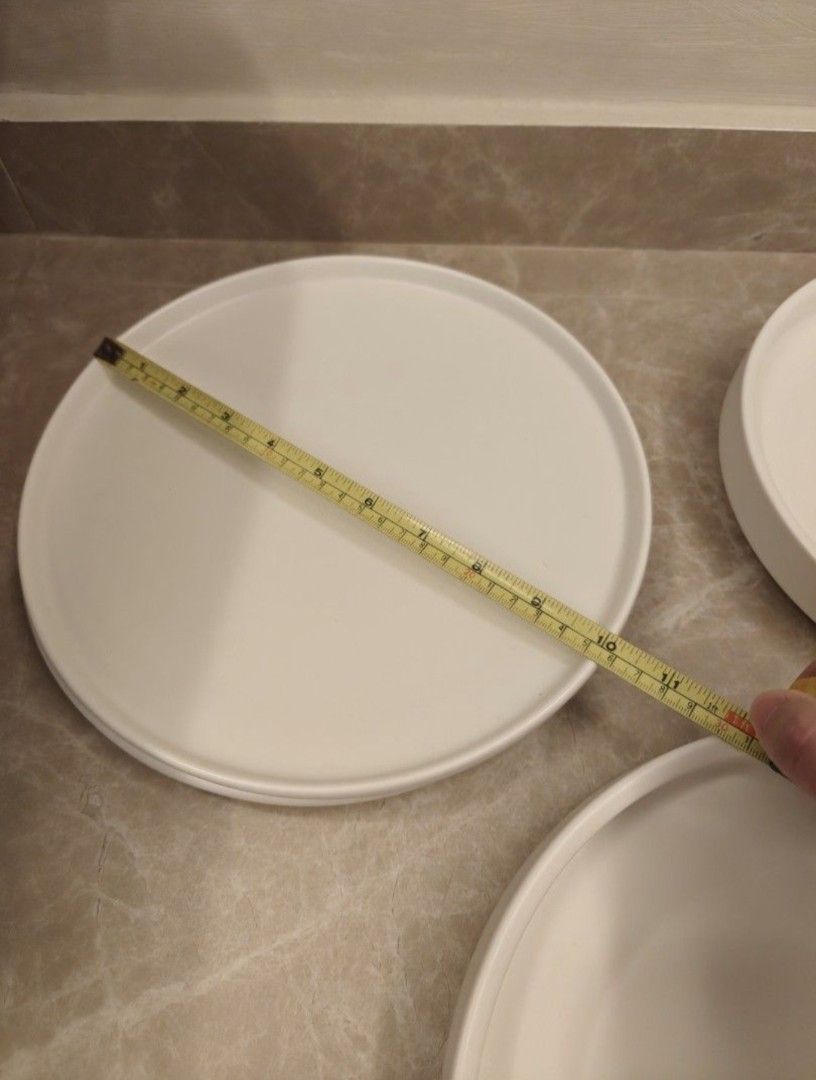 White Ceramic Dinnerware - Plates, Bowls, Oval Platter502121853186877445