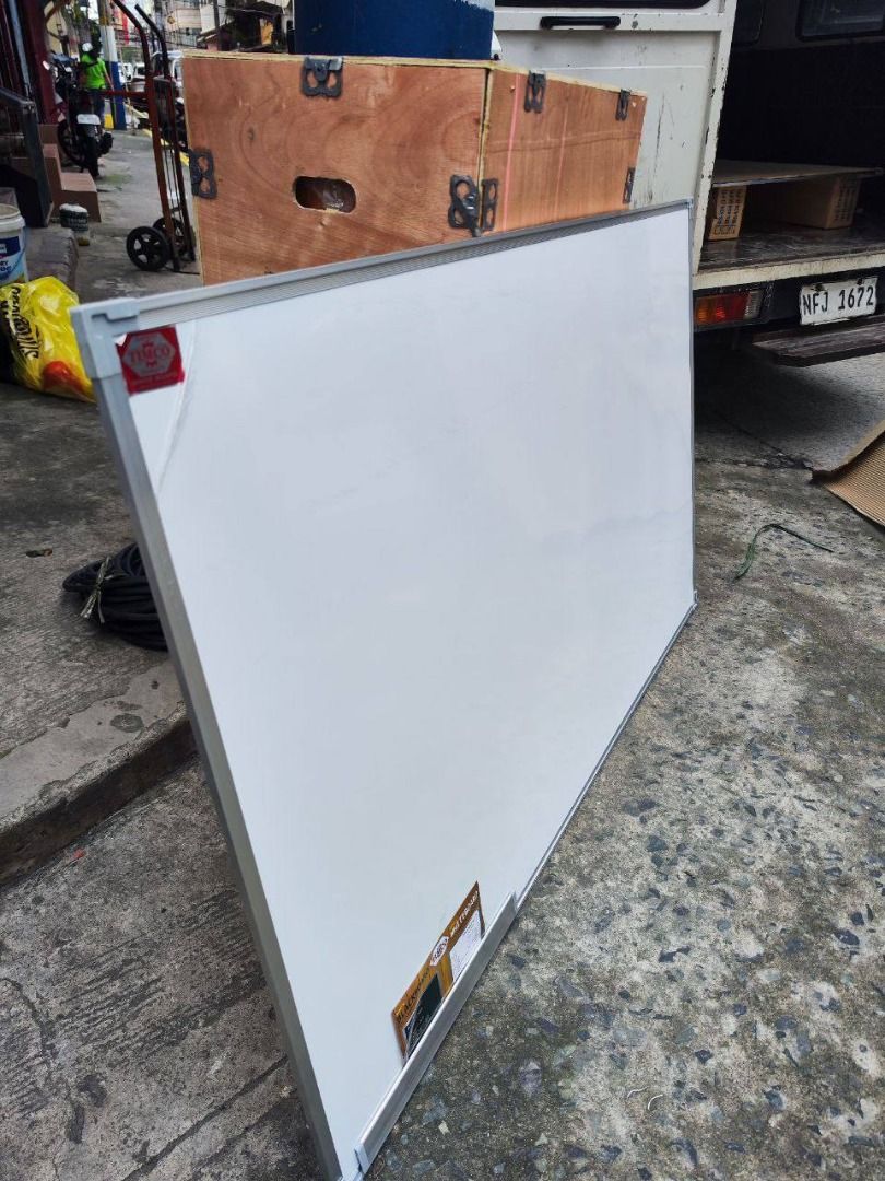 Whiteboard with stand (Category: Everything Else Others) located in Manila. Submitted by 09171479278_elsie. (Listing ID 1444862919, Image 2). Description: 3x5ft.