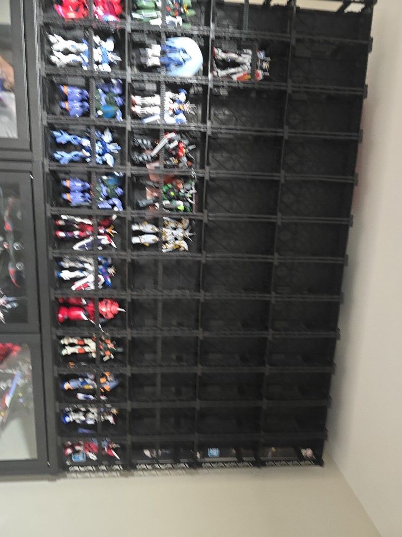 Yamada Chemical Connectable Display Base for gunpla (Category: Gundam Model Kits) located in Singapore. Submitted by khairul.nadzree (Listing ID 1444740434, Image 1). Description: mecha hangar display wall made from authentic Yamada Chemical Connectable Display Bases. Perfect backdrop for HG 1/144 Gundams, 30 Minutes Missions, or similar scale figures. Saves you the hassle of hunting down individual packs at retail shops to build a large-scale ba