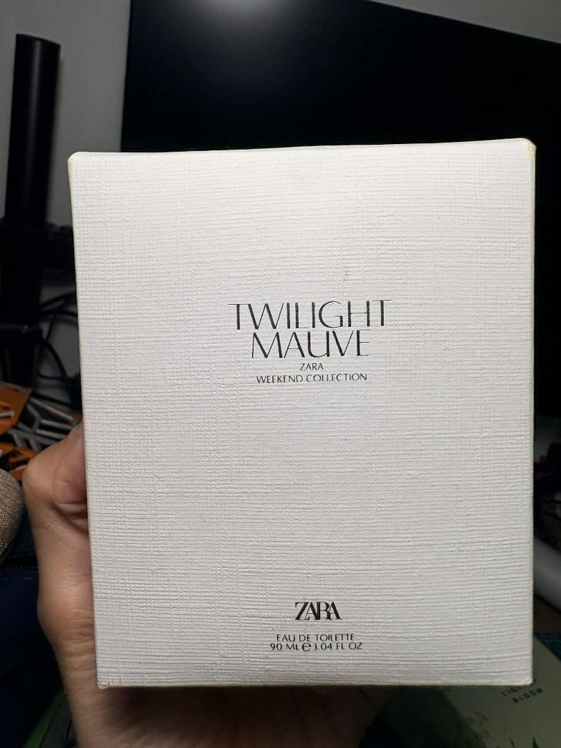 Zara twilight mauve , lightly bloom perfume (Category: Fragrance & Deodorants) located in Manila. Submitted by kimmydora16 (Listing ID 1444904409, Image 1). Description: brand new sealed discount for take all.