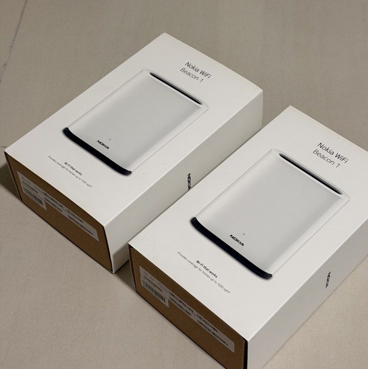2x Nokia WiFi Beacon 1 Mesh System Routers488733784577167360