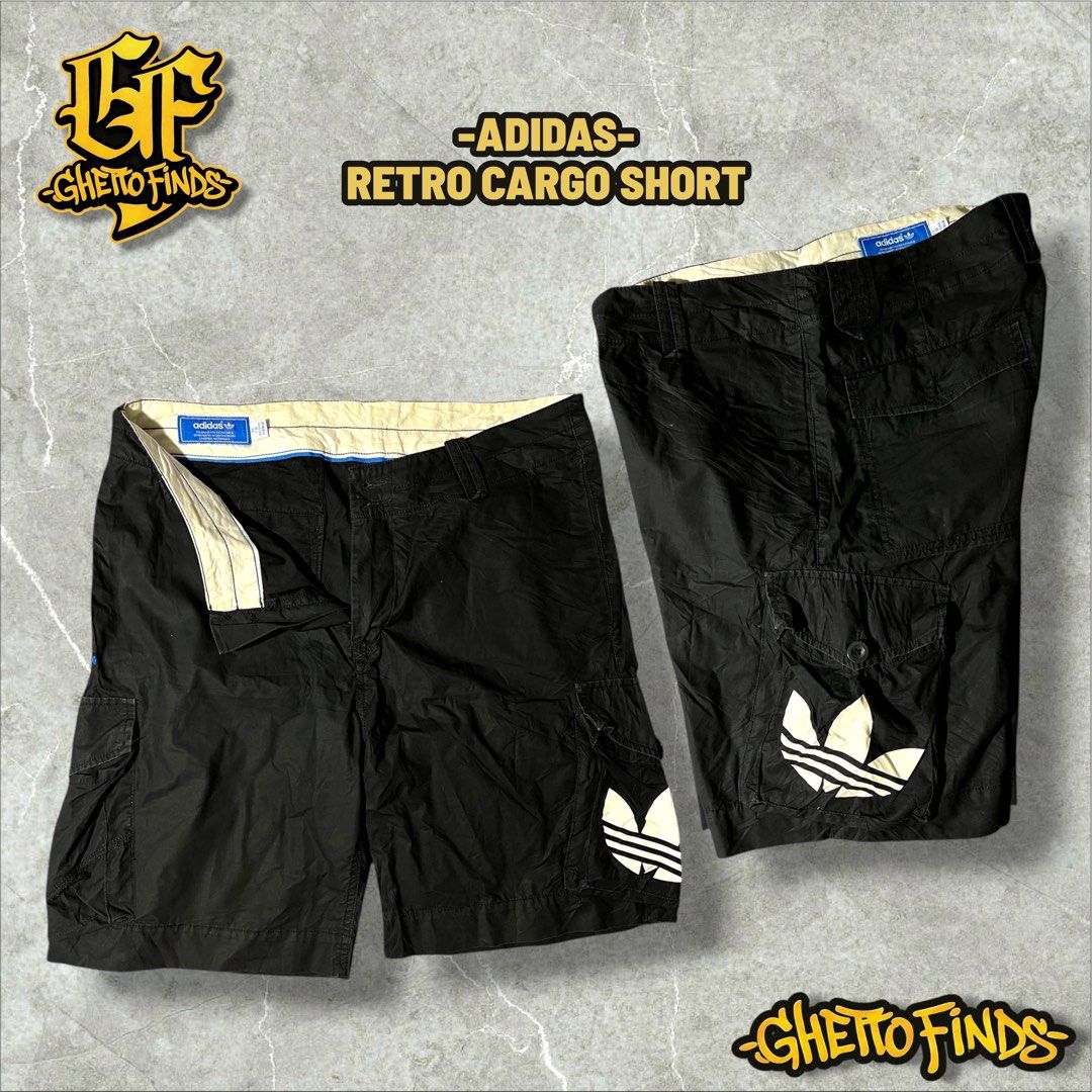 Adidas Retro/Vintage Cargo Short (Category: Shorts) located in Paranaque City. Submitted by ghetto_finds (Listing ID 1445105538, Image 1). Description: VINTAGE ADIDAS W - 33-34 L - 20.5 GOOD AS NEW .