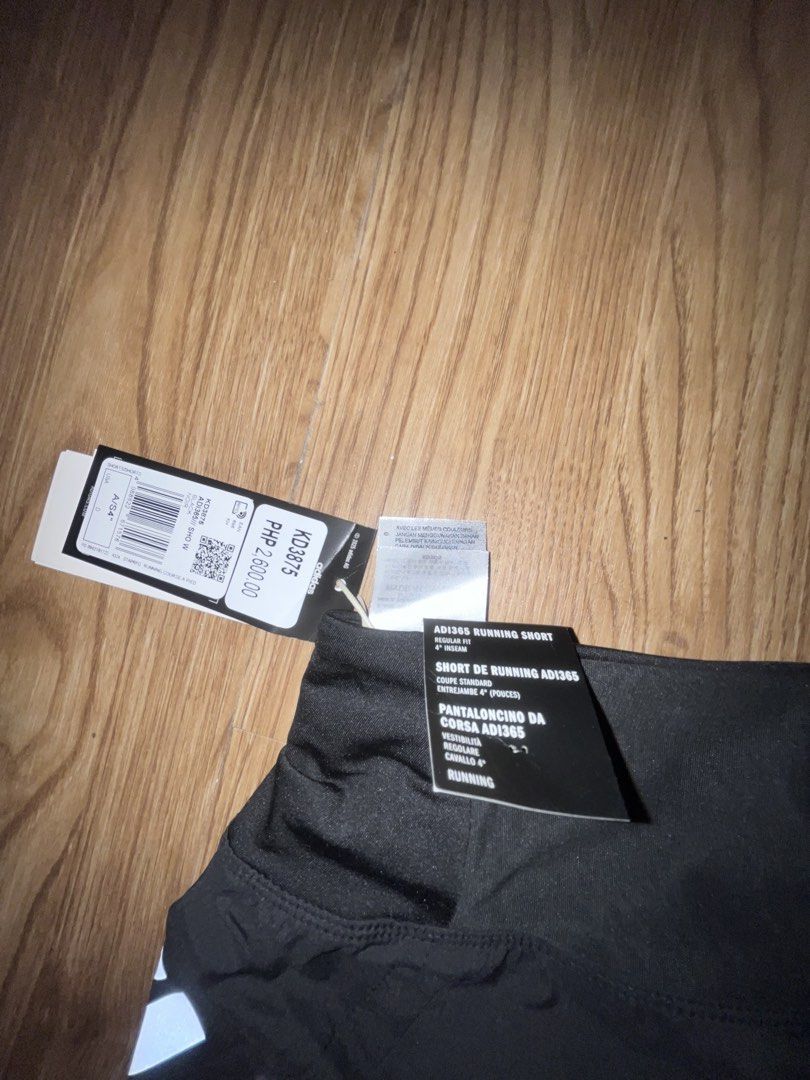 Adidas Running Shorts | adi365 formotion | climacool | BNWT (Category: Activewear) located in Quezon City. Submitted by fromfairydust (Listing ID 1445141870, Image 2). Description: RFS: doesn’t fit me 🥲.