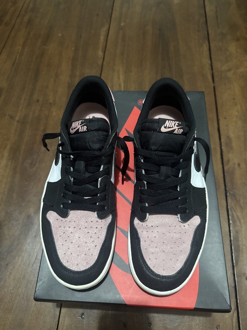 Air Jordan 1 OG Low “Bleached Coral) (Category: Sneakers) located in Laoag. Submitted by thewickedwarrior1 (Listing ID 1445163989, Image 2). Description: - Complete with box, tags, paper inserts, shoe tree and unused extra laces - With receipt - Still like new pair Feel free to offer Need to declutter shoes.