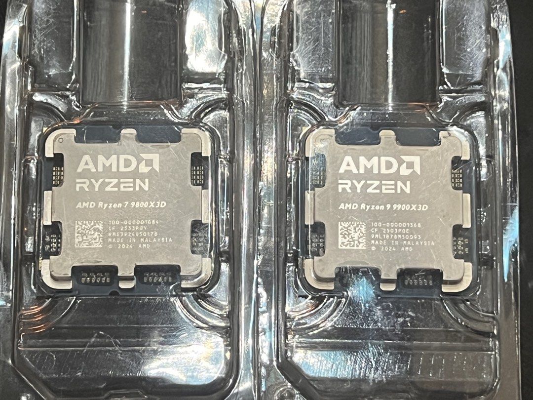 AMD Ryzen 7 9800X3D & Ryzen 9 9900X3D Processor (Category: Computer Parts) located in Mandaluyong City. Submitted by l2ayne (Listing ID 1445191065, Image 1). Description: NOTE: DONT SEND ME A MESSAGE HERE IN CAROUSEL. TEXT OR CALL FOR FAST DEAL ON MY NUMBER SAME NO WITH VBR & WHTSAP 09772189475 09772189475 09772189475AMD Ryzen 9 9900X3D Processor Price 29K only AMD Ryzen 7 9800X3D Processor Price 23K only No Swap Pick up Mandaluyong Accept LBC / 