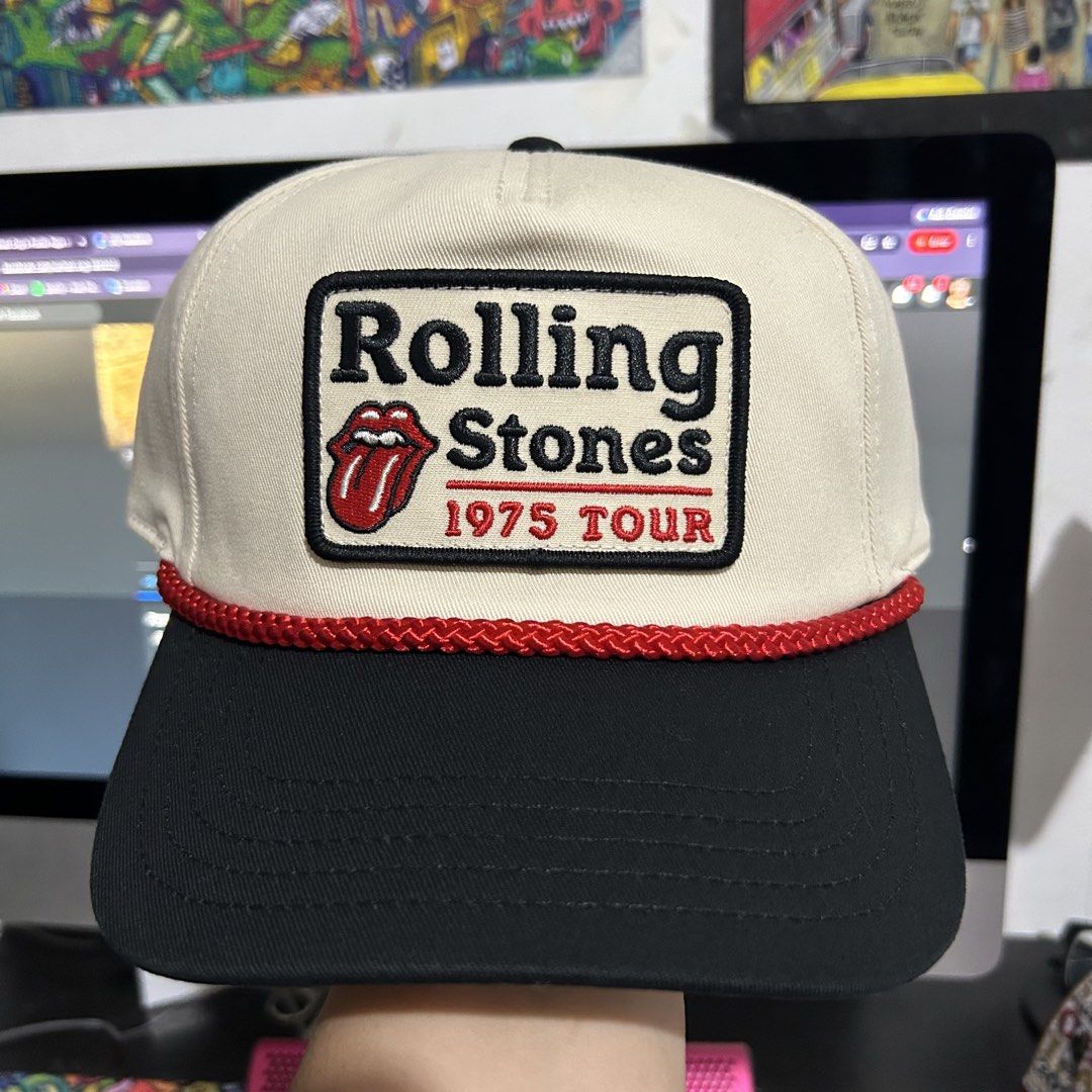 American Needle "The Rolling Stones" Rope Hat (Category: Caps & Hats) located in Las Pinas. Submitted by collabcart (Listing ID 1445223670, Image 1). Description: 📸 Actual photos posted. No edits, no filters. what you see is exactly what you get all items are ON-HAND. Please avoid asking questions such as “Do you have actual photos?” or “Can I see more photos?” when the listing already contains clear and detailed images. We put time and effort i