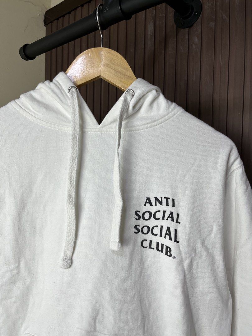 Anti Social Social Club Pullover Hoodie (Category: Coats, Jackets and Outerwear) located in Cabanatuan. Submitted by cabsygoods (Listing ID 1445179606, Image 2). Description: Anti Social Social Club Pullover Hoodie Dimes 20 x 27 inches Very good condition No issue Color rate 9/10 Dm to purchase! 📩.