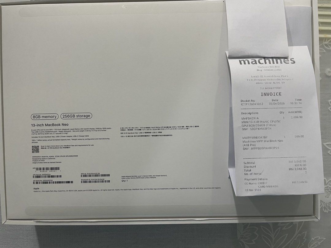 apple-macbook-neo-2026-computers-tech-laptops-notebooks-on-carousell