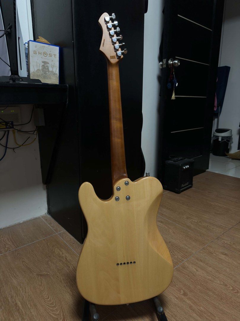 ARIA PRO II NASHVILLE TELECASTER (Category: Musical Instruments) located in Manila. Submitted by parvis_wayne (Listing ID 1445183843, Image 2). Description: Aria Pro II Telecaster Price: 18k Strings: Elixir Electric Guitar Nanoweb Gauge 9 Upgraded parts to: Roller String Tree Strap Lock buttons included! Taguig Area Can do meet up within Taguig.