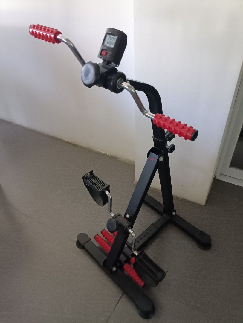 Arm and Leg Exercise Bike For Elderly (Category: Cardio & Fitness Machines) located in Banga. Submitted by princess.declutter (Listing ID 1445065812, Image 1). Description: Rarely used Good as Brandnew Cash On Delivery via Enstack Ph.