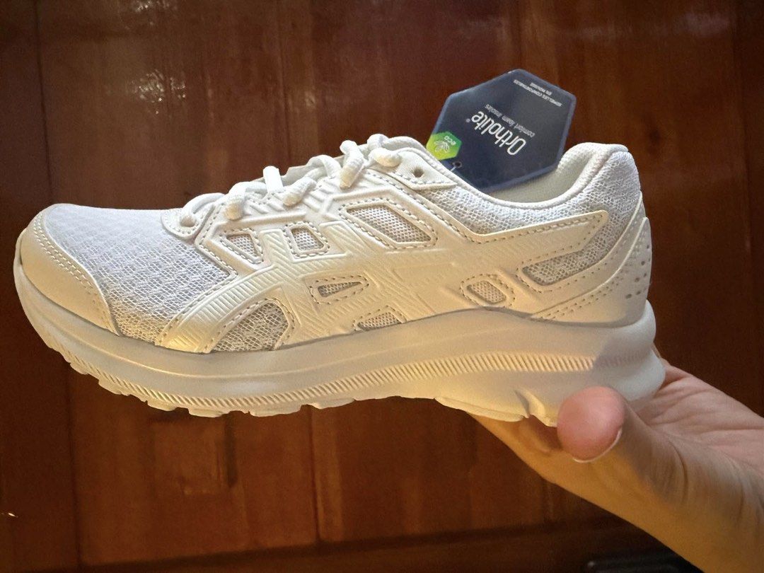 ASICS JOLT 3 Running Shoes White (Category: Sneakers) located in Pasig City. Submitted by trendsinstyle (Listing ID 1445178932, Image 1). Description: - Brand new ASICS JOLT 3 running shoes - Men's UK Size 3 / 22cm - Classic white on white colorway - Ideal for running and everyday wear - Comes with original box and tags attached - No Flaws .