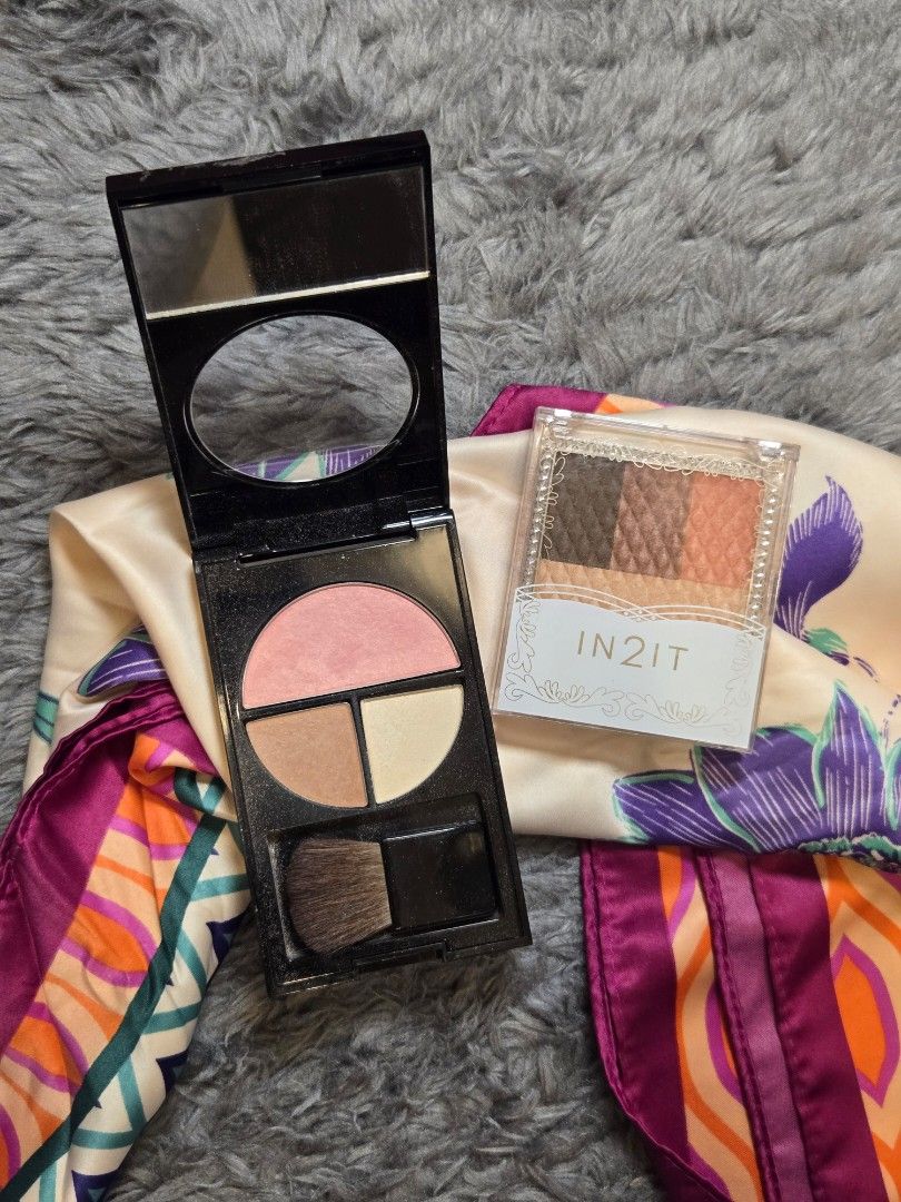 Assorted storebought make up palettes (Category: Makeup) located in Santa Rosa. Submitted by wasps_nest (Listing ID 1445106182, Image 2). Description: 👩🏻 All items are preloved by seller 👌🏼Guaranteed in good, if not great, condition 💯All original or money back 💸BPI, BDO, GCash, Gotyme 📦J&T Shipping 🚚 / 🛵 Same day pick up on Tuesdays, Wednesdays, Fridays, and Saturdays via Grab/Lalamove - to be arranged & paid by buyer (meet up for P5K+ o