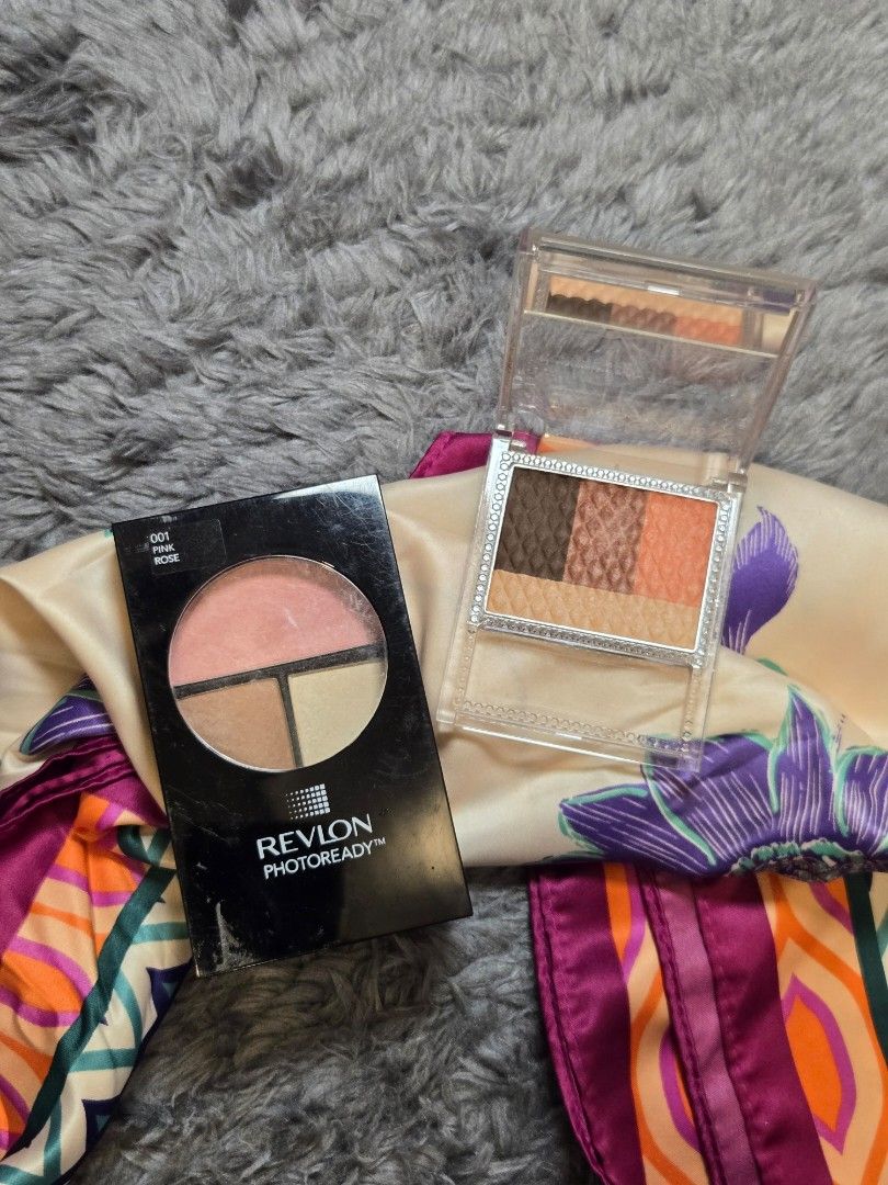 Assorted storebought make up palettes (Category: Makeup) located in Santa Rosa. Submitted by wasps_nest (Listing ID 1445106182, Image 3). Description: 👩🏻 All items are preloved by seller 👌🏼Guaranteed in good, if not great, condition 💯All original or money back 💸BPI, BDO, GCash, Gotyme 📦J&T Shipping 🚚 / 🛵 Same day pick up on Tuesdays, Wednesdays, Fridays, and Saturdays via Grab/Lalamove - to be arranged & paid by buyer (meet up for P5K+ o