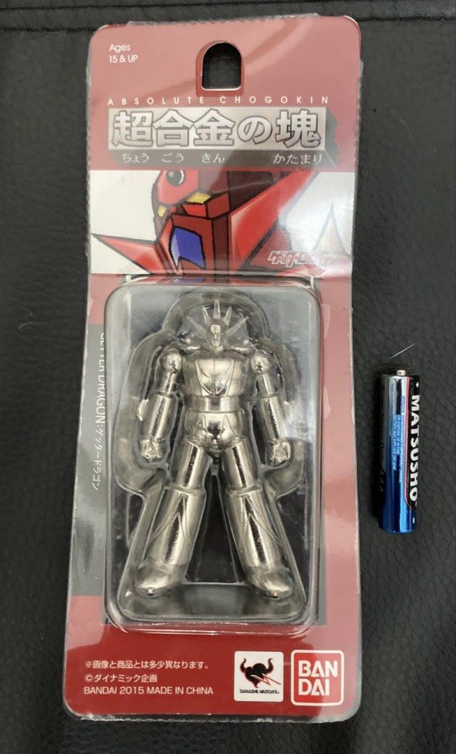 Bandai Absolute Chogokin Diecast Getter Dragon (MISB) (Category: Gundam & Model Kits) located in Pasig City. Submitted by dengstoyroom (Listing ID 1445073291, Image 1). Description: Authentic Bandai Absolute Chogokin Diecast Getter Dragon (MISB) MISB No Long Reservation (up to 2 Days Only) Payment via BDO, or GCash. Buyer must settle within 2 days after purchase. Meet-Up Within Ortigas Area, to be arranged. Shipping via Grab, Lalamove, or LBC (CO