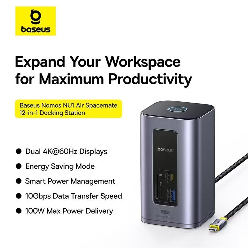 Baseus 12-in-1 Docking Station488479965578547200