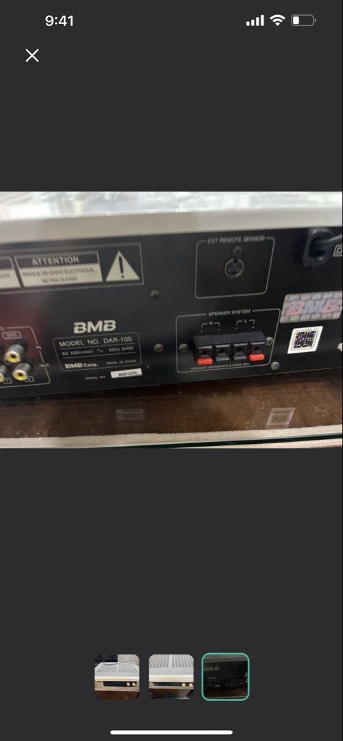 BMB DAR-100 Amplifier488810584412016641