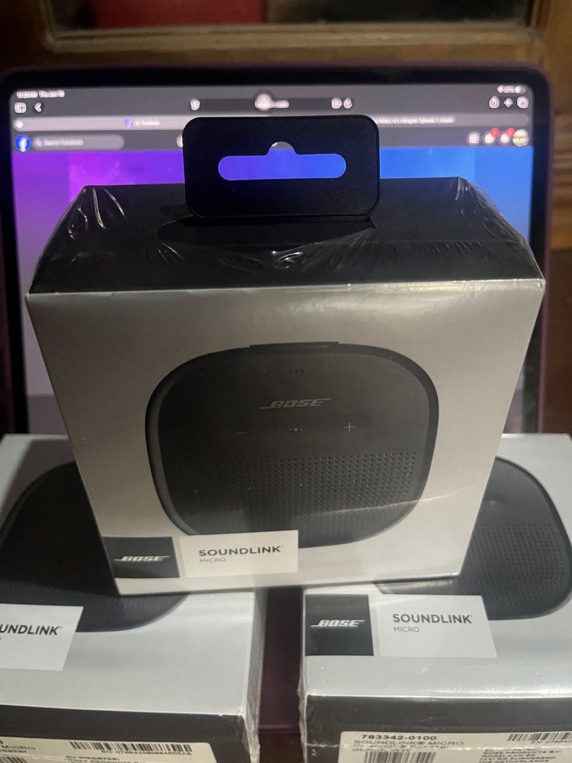Bose soundlink micro (Category: Soundbars, Speakers & Amplifiers) located in Santa Rosa. Submitted by regadgets (Listing ID 1445063062, Image 2). Description: All units are: ✅ Brand New Sealed ✅ Factory Sealed ✅ 100% Legit & Original.
