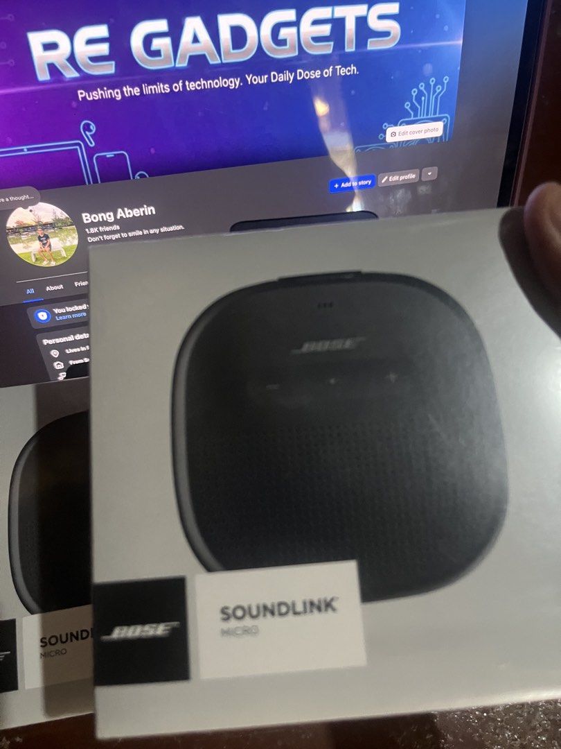 Bose soundlink micro (Category: Soundbars, Speakers & Amplifiers) located in Santa Rosa. Submitted by regadgets (Listing ID 1445063062, Image 1). Description: All units are: ✅ Brand New Sealed ✅ Factory Sealed ✅ 100% Legit & Original.