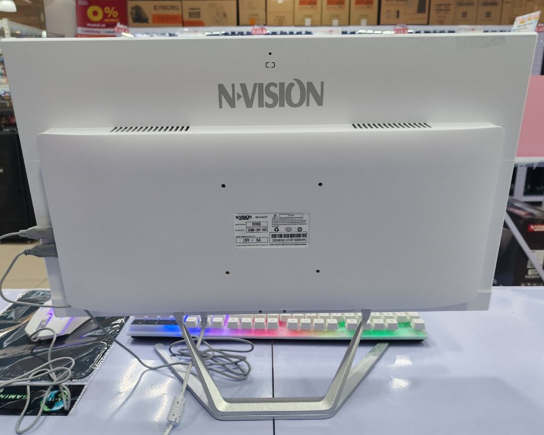 BRANDNEW NEW NVISION ALL IN ONE PC (Category: Desktops) located in Cavite. Submitted by donaldfranco1989 (Listing ID 1445071503, Image 2). Description: 24inch i5 7th Gen 256GB SSD 60Hz.