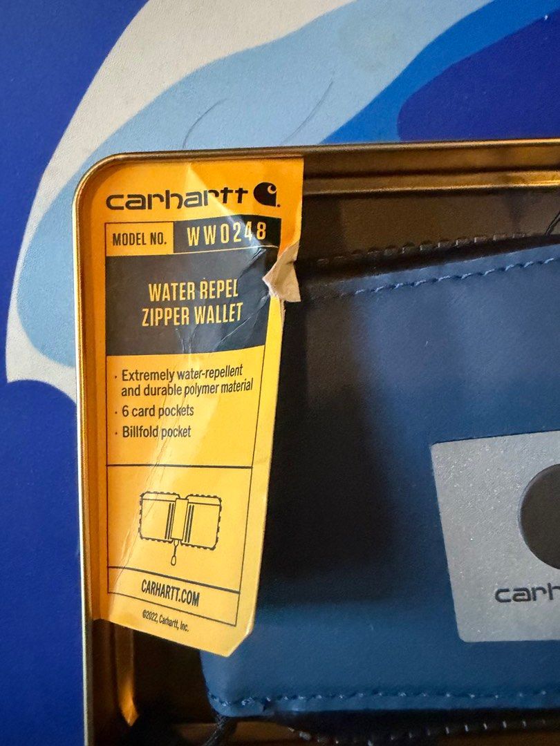 Carhartt Zip Wallet - Ocean Blue (Category: Wallets & Card Holders) located in Manila. Submitted by jaosk (Listing ID 1442819856, Image 3). Description: Carhartt 6 Cardholder , Zip wallet Purchased from the states Brand new rfs: already have a wallet.