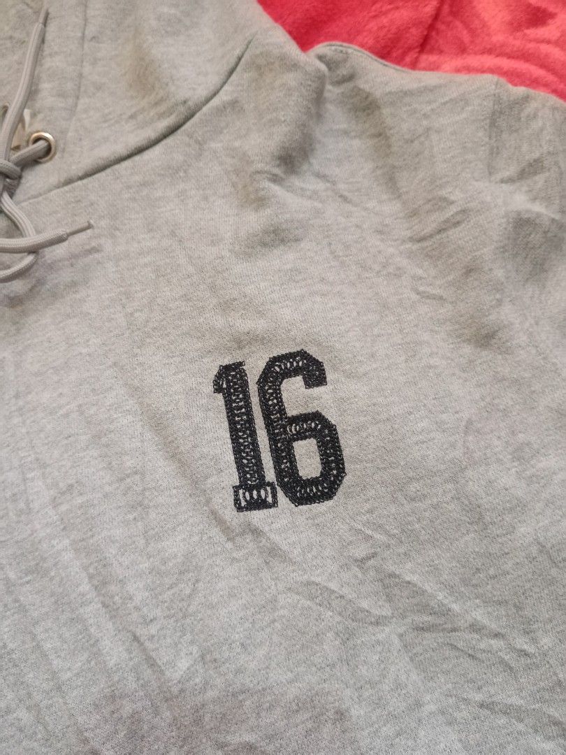 CELINE PARIS Grey Hoodie "16" Logo (Category: Hoodies) located in Danao, Cebu. Submitted by althethrifter (Listing ID 1445069880, Image 3). Description: - Grey CELINE PARIS hoodie - "16" logo on front and back - Made in Italy - 100% Cotton - Size: Medium (M) -Dimension 20x23 - Care: Hand wash cold recommended - Perfect for casual wear .