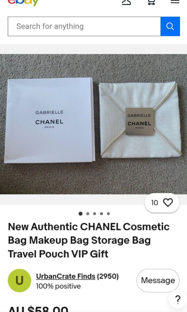 Chanel paris (Category: Luxury Bags & Wallets) located in Zamboanga. Submitted by thriftitup0430 (Listing ID 1445169213, Image 1). Description: 550 only.