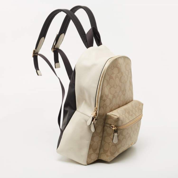 Coach Charlie Backpack (Category: Luxury Bags & Wallets) located in Baguio. Submitted by aori01 (Listing ID 1445201591, Image 2). Description: Coach Charlie Backpack Brand new with tag (wla lng paperbag) Medium size Pm lng po usap tayo :).