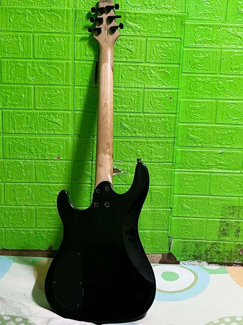 Cort Electric Guitar - Black (Category: Musical Instruments) located in Manila. Submitted by hanz.antonio08 (Listing ID 1445196344, Image 3). Description: - minor chips on body (visible on the 4th photo) - cash, gcash, or meetup (gma, dasma, imus) - may bag ng kasama - naka strap lock na rin - bagong palit strings - negotiable 11.2k.
