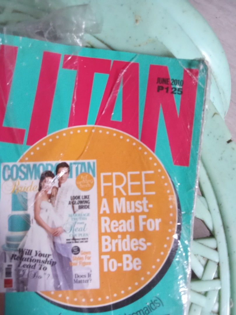 Cosmopolitan Magazine June 2010 Marian Rivera (Category: Magazines) located in Pasig City. Submitted by teebeedeee (Listing ID 1445116067, Image 3). Description: - Cosmopolitan Magazine, June 2010 issue - Features Marian Rivera on the cover - Content includes articles on relationships, fashion, and hair - - Ideal for lifestyle and beauty enthusiasts - A great addition to any magazine collection preowned copy.complete pages. visible sticker marks 