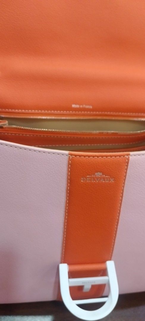 Delvaux Multicolor Leather Handbag (Category: Luxury Bags & Wallets) located in Legazpi City. Submitted by georgepineda791 (Listing ID 1445158731, Image 3). Description: ✨ Preloved Delvaux Two-Way Bag ✨ An elegant and sophisticated Delvaux bag crafted from quality leather inside and out. Made in France, this luxurious piece showcases exceptional craftsmanship and timeless style. Its beautiful combination of colors makes it a standout accessory th