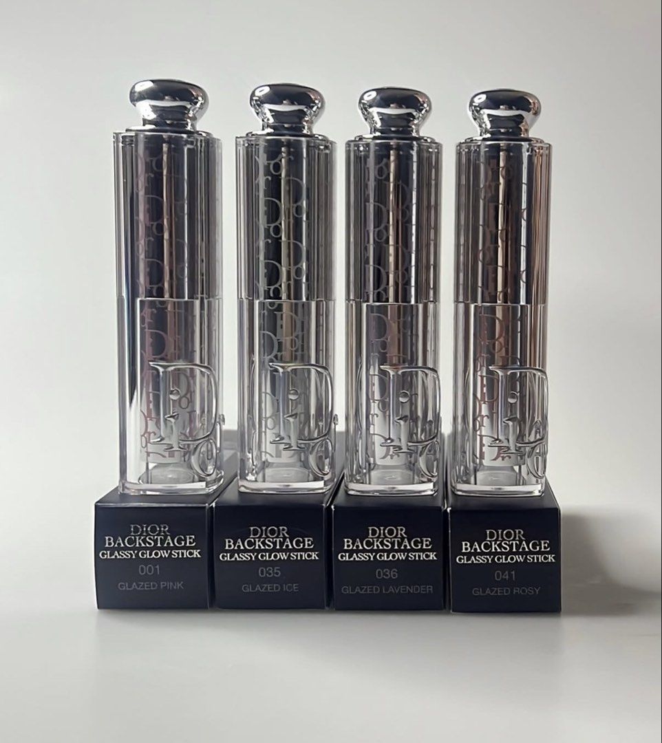 Dior Backstage Glassy Glow Stick NEW (Category: Makeup) located in Bulacan. Submitted by shopwithme_23 (Listing ID 1445107273, Image 2). Description: 💯authentic (money back guaranteed if proven fake) ✅with box Shades: 001 Glazed pink 035 Glazed ice 036 Glazed lavender 041 Glazed rosy .