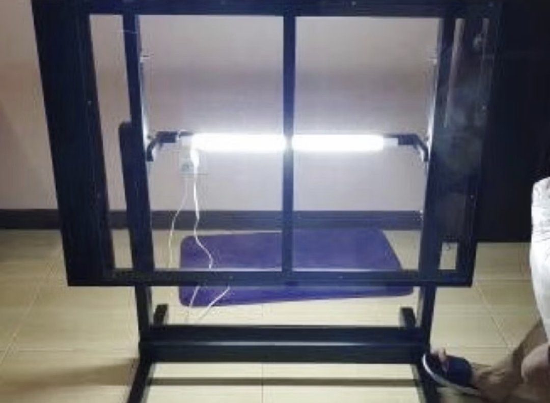 Drafting Table (Category: Office Furniture & Fixtures) located in Manila. Submitted by reialesand45014 (Listing ID 1445102968, Image 2). Description: ACRYLIC DRAFTING TABLE STANDARD SIZE WITH ORGANIZER CLEAR ACRYLIC SHEET STANDARD SIZE 24”x 36” • Organizer • Solid Wood frame painted • Heavy Duty and High Quality. • Pen Stopper • LED Light • Angle is adjustable Used for 5 years (Architecture School) Minor Floss Can negotiate .