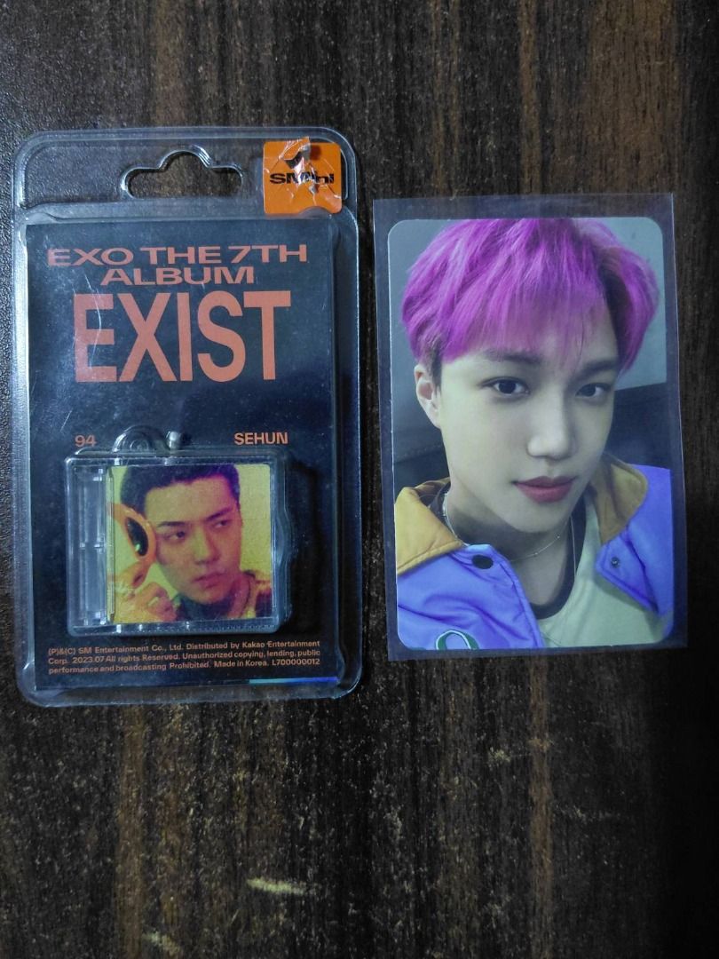 EXO - Exist 7th Album (Smini version - Sehun version) and Kai photocard (Category: K-Wave Merchandise) located in Taytay. Submitted by silverdoseph (Listing ID 1445224345, Image 1). Description: ✨ ONHAND ✨ All items description, condition, and price are on the caption of each photo ✨ NO to rushing/pushing for replies and/or shipping ✨ Would accept requests for additional photos MOP: Gcash or Maya Location: Taytay, Rizal Delivery: Lalamove or J&T 