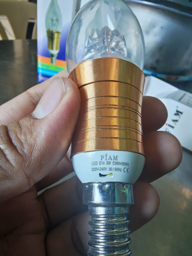 FIAM LED LIGHT TRI COLORS (Category: Construction & Building Materials) located in Carmona. Submitted by tech_hub_cavite (Listing ID 1445085249, Image 2). Description: 100 pesos each napasobra lang ng bili before i have 60pcs.