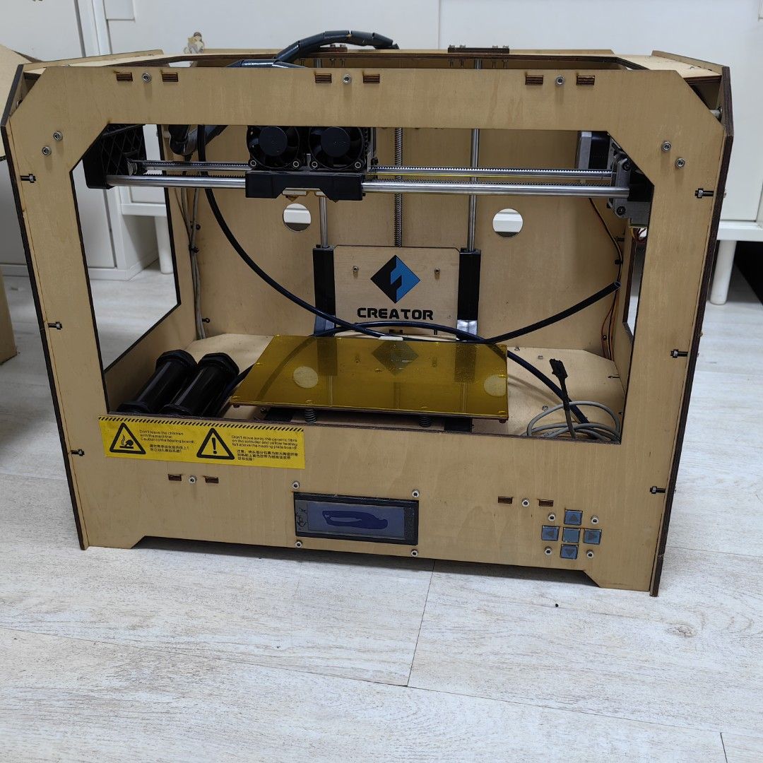 Flashforge Creator 3D Printer with Filament Spools488253454633543681