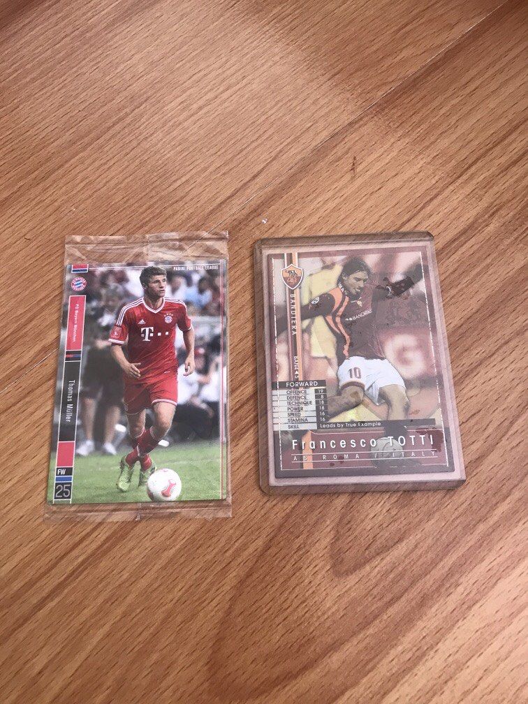 Football panini cards (Category: Raw Singles) located in Marikina City. Submitted by LoveLocalbyPAF (Listing ID 1445057520, Image 1). Description: In very good condition Take both for Php500.00.