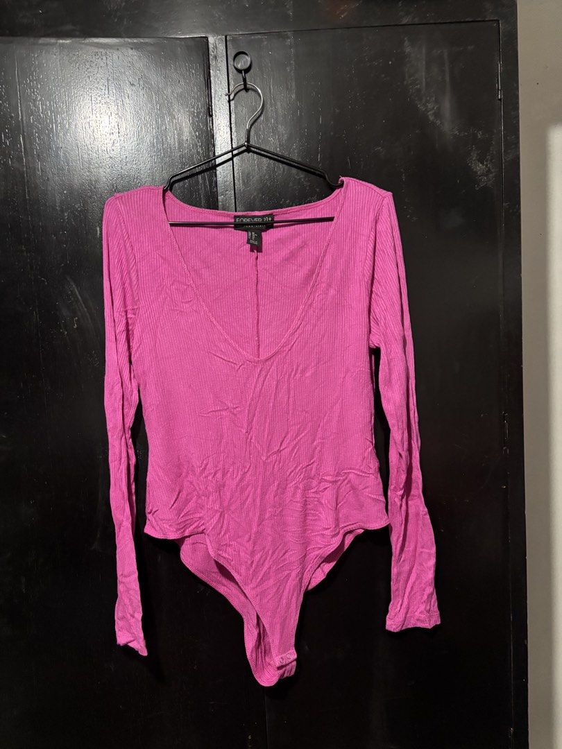 Forever 21 bodysuit (Category: Sets or Coordinates) located in Quezon City. Submitted by cjpreloved00093 (Listing ID 1445073999, Image 2). Description: .
