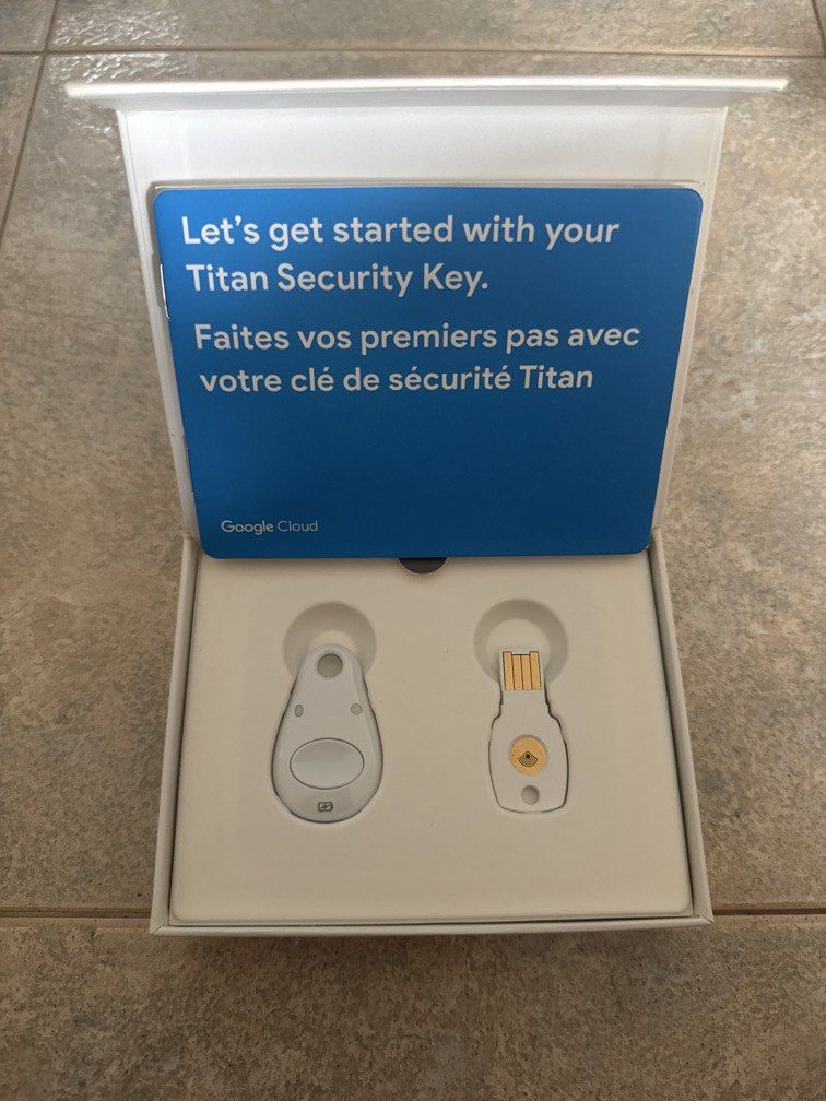 Google Titan Security Key488399399982223361