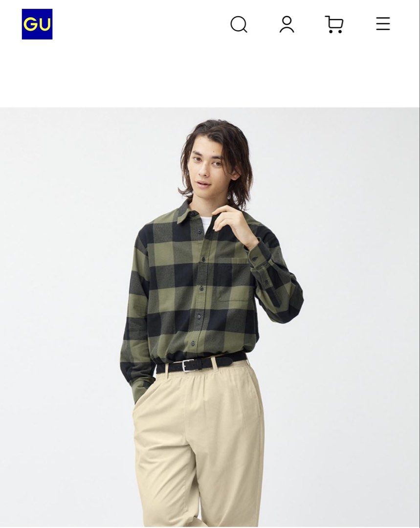 GU Corduroy Chef Pants Beige (Category: Trousers) located in Cavite. Submitted by yakultjeni85475 (Listing ID 1445218607, Image 1). Description: - Beige corduroy GU chef pants - Comfortable elastic waistband with drawstring - Classic straight leg fit - Versatile for casual wear - Model is 186cm, wearing size L.