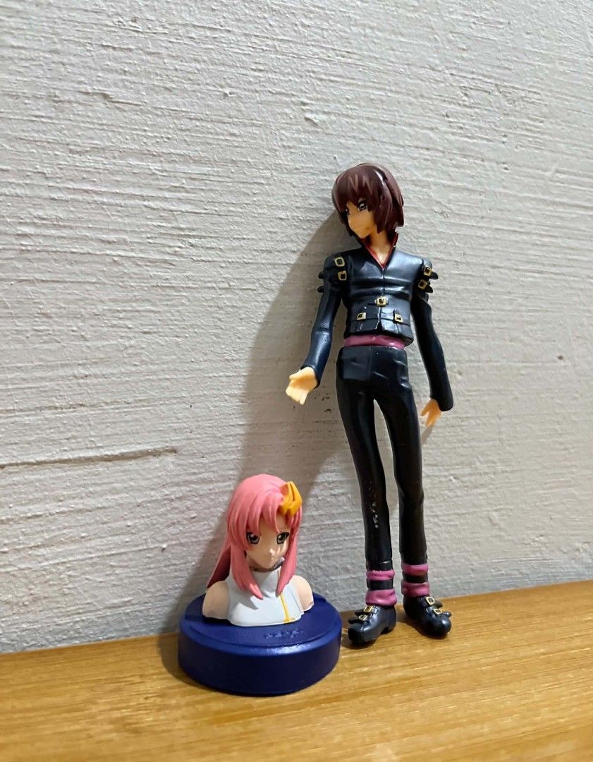 GUNDAM SEED DESTINY MINI FIGURE - SET OF 2 (Category: Figurines & Statues) located in Villasis. Submitted by aalvar.collection (Listing ID 1445067672, Image 3). Description: Selling Gundam Seed Destiny Figure for Php80 only. -as is/wyswyg/loose condition -issue: no base -with markings Mop: Gcash Mod: Meetup, J&T or LBC (COP/COD) My Location: Villasis, Pangasinan Shipping: Open for shipping, Buyers will handle the expense Note: All items are pre-l