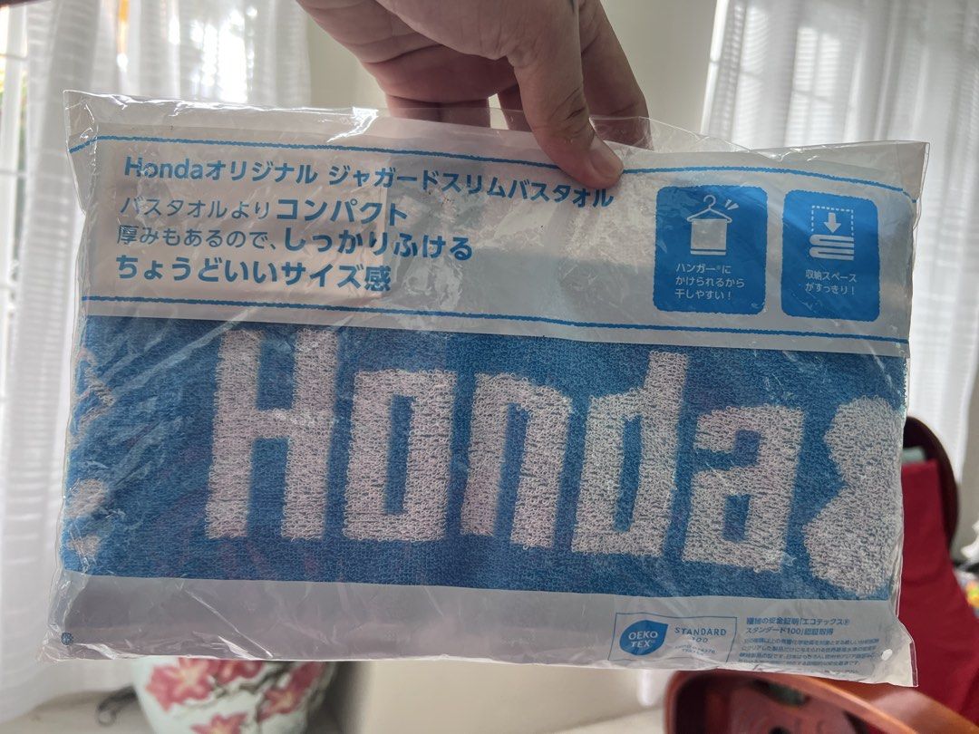 Honda original jacquard slim bath towel (Category: Towels, Napkins & Holders) located in Zamboanga. Submitted by lcomprendio26013 (Listing ID 1445052578, Image 1). Description: 2 👁PLEASE READ THE DESCRIPTION BEFORE YOU ORDER OR CHAT ME👍 AUTHENTIC Brand: Honda Brandnew 📢pay today,ship out tomorrow 📢All picture posted are actual item that will you get 📢📢pg hnd aq makarply dto sa carousel paki messge aq sa peysbuk SEARCH LZ FIGURE AND STUFF📢 