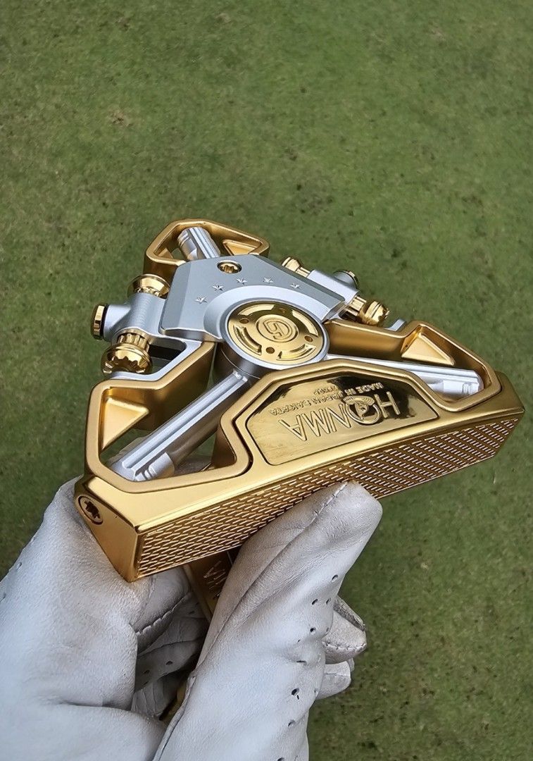 HONMA Golf Putter - Limited Edition Gold (Category: Golf) located in Quezon City. Submitted by roldco (Listing ID 1445049582, Image 3). Description: - Limited Edition HONMA Golf Putter 5 star ⭐⭐⭐⭐⭐ - Sakata Lab Japan Rare and sought-after Can be considered as bnew. On display most of the time. - Ideal for collectors or as a statement piece on the course .