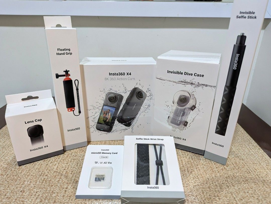 Insta360 X4 Invisible Dive Bundle Bnew Sealed (Category: Video Cameras) located in Angeles City. Submitted by pasabuyfromus (Listing ID 1445191297, Image 1). Description: Rush Fix Price Php24,990 Mall SRP Php35,000 All Bnew Sealed: Insta360 X4 Dive Case Lens cap 256gb SD Card Wrist Strap Floating Hand Grip Invisible Selfie Stick 🏦 Cash or Bank Transfer accepted. Credit card payments accepted via Paypal personal transfers linked to your credit ca