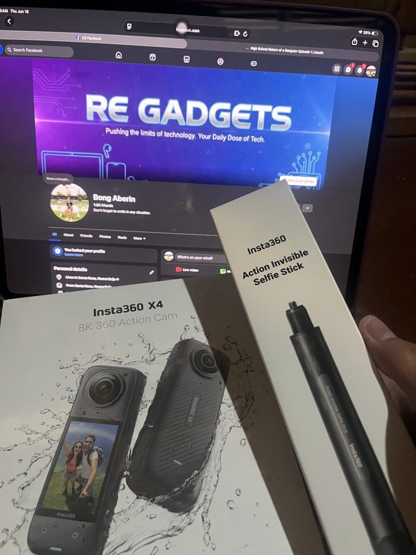 Insta 360 X4 Bundle! (Category: Video Cameras) located in Santa Rosa. Submitted by regadgets (Listing ID 1445064500, Image 1). Description: All units are: ✅ Brand New Sealed ✅ Factory Sealed ✅ 100% Legit & Original.