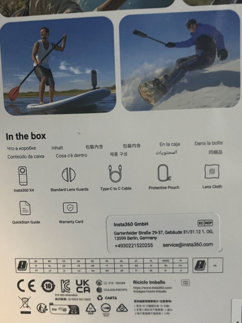 Insta 360 X4 Bundle! (Category: Video Cameras) located in Santa Rosa. Submitted by regadgets (Listing ID 1445064500, Image 2). Description: All units are: ✅ Brand New Sealed ✅ Factory Sealed ✅ 100% Legit & Original.