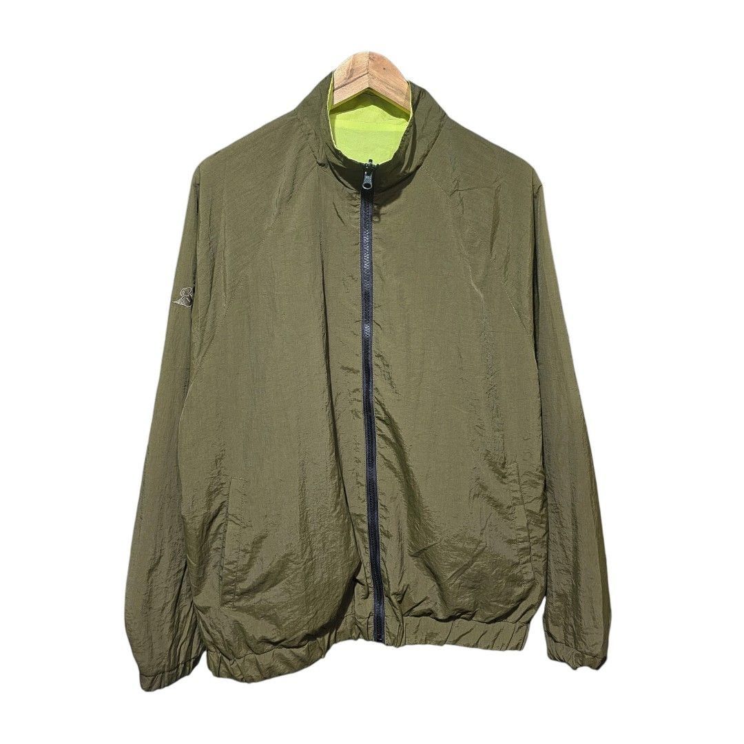 Kuwalla Reversible Tri-Tone Nylon Windbreaker Jacket (Category: Coats, Jackets and Outerwear) located in Las Pinas. Submitted by noblethreads (Listing ID 1445180961, Image 1). Description: Kuwalla Reversible Tri-Tone Nylon Windbreaker Jacket Size: Medium on tag Dimensions: 24W x 27L 350+sf.
