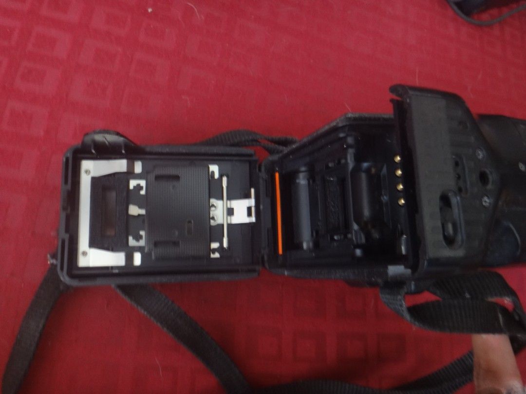 Kyocera Samurai X3.0 35mm Film Camera with Flash (Untested) (Category: Cameras) located in Silang. Submitted by carlodelva46951 (Listing ID 1445071615, Image 3). Description: - Kyocera Samurai X3.0 35mm film camera - Built-in flash - Uses Fujifilm 2CR5 lithium batteries - Strap is attached - Film compartment is open in photos Note: - Has a battery but not working - Have not tried it yet, coz of no battery.
