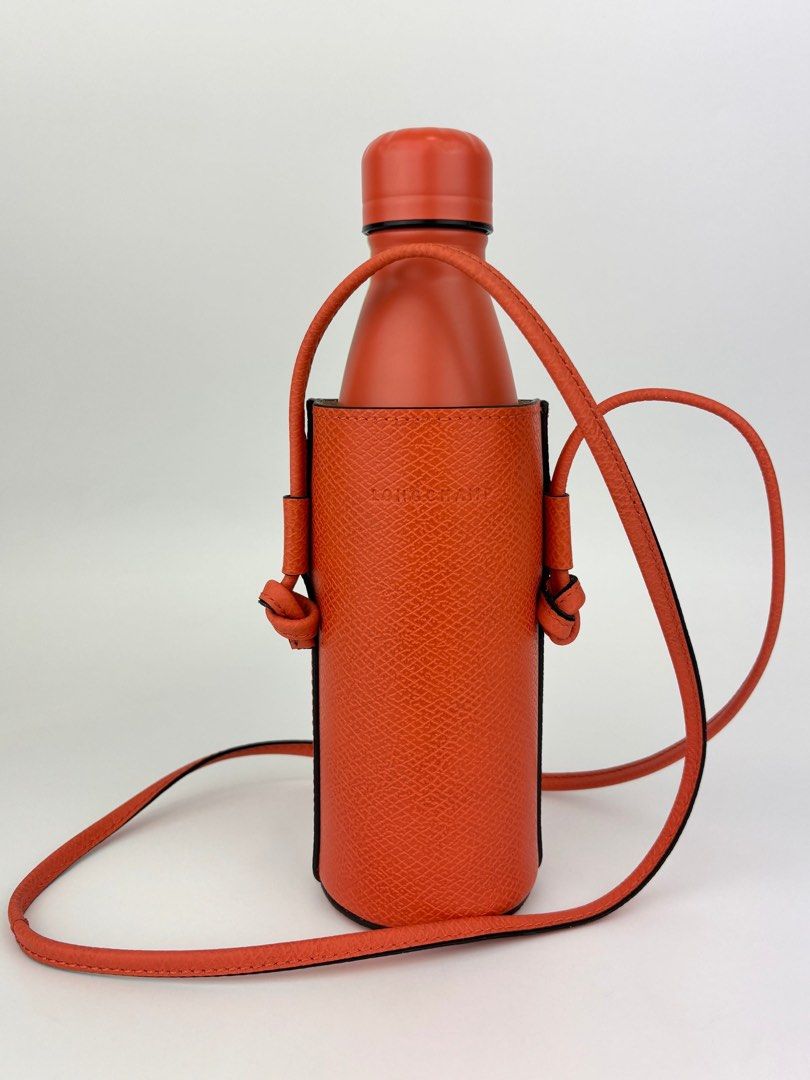 Longchamp Thermal Bottle with Leather Holder488573423762155522