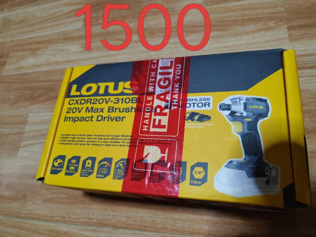 lotus, makita, bosch (Category: Construction Tools & Equipment) located in Batangas. Submitted by gelo89 (Listing ID 1445095843, Image 1). Description: all original, lahat ay bago di pa nagagamit.. 15k pag lahatan pag per piece see photo for price Tanauan Batangas area.